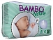 BAMBO Nature, Детские экоподгузники для новорожден. 2-4 кг, №28